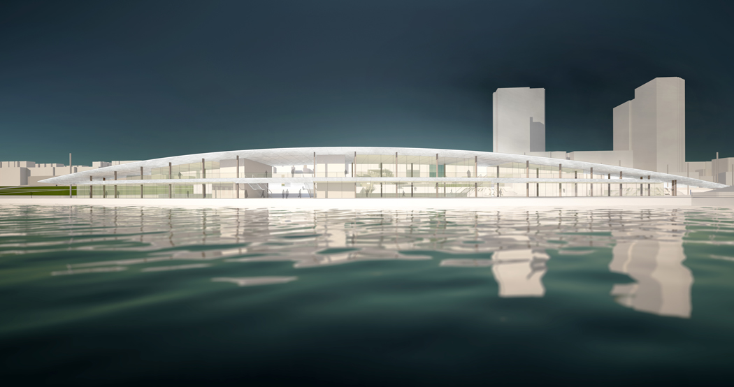 With the Flow | Yeoui-Naru Ferry Terminal Competition